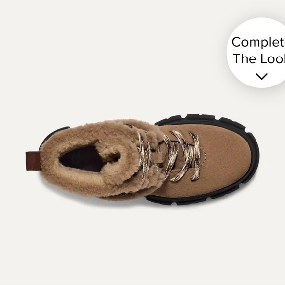 UGG BROOKLYN HIKER HICKORY SNOW BOOT AUTHENTIC WOMEN US 8 - Picture 5 of 7